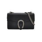 Gucci Dionysus Small Shoulder Bag in Calfskin with Double Tiger Head Buckle 250602781219713