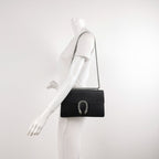 Gucci Dionysus Small Shoulder Bag in Calfskin with Double Tiger Head Buckle 250602781219713