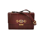 Gucci Zumi Snake Skin GG Horsebit Shoulder Bag 250604781222044
