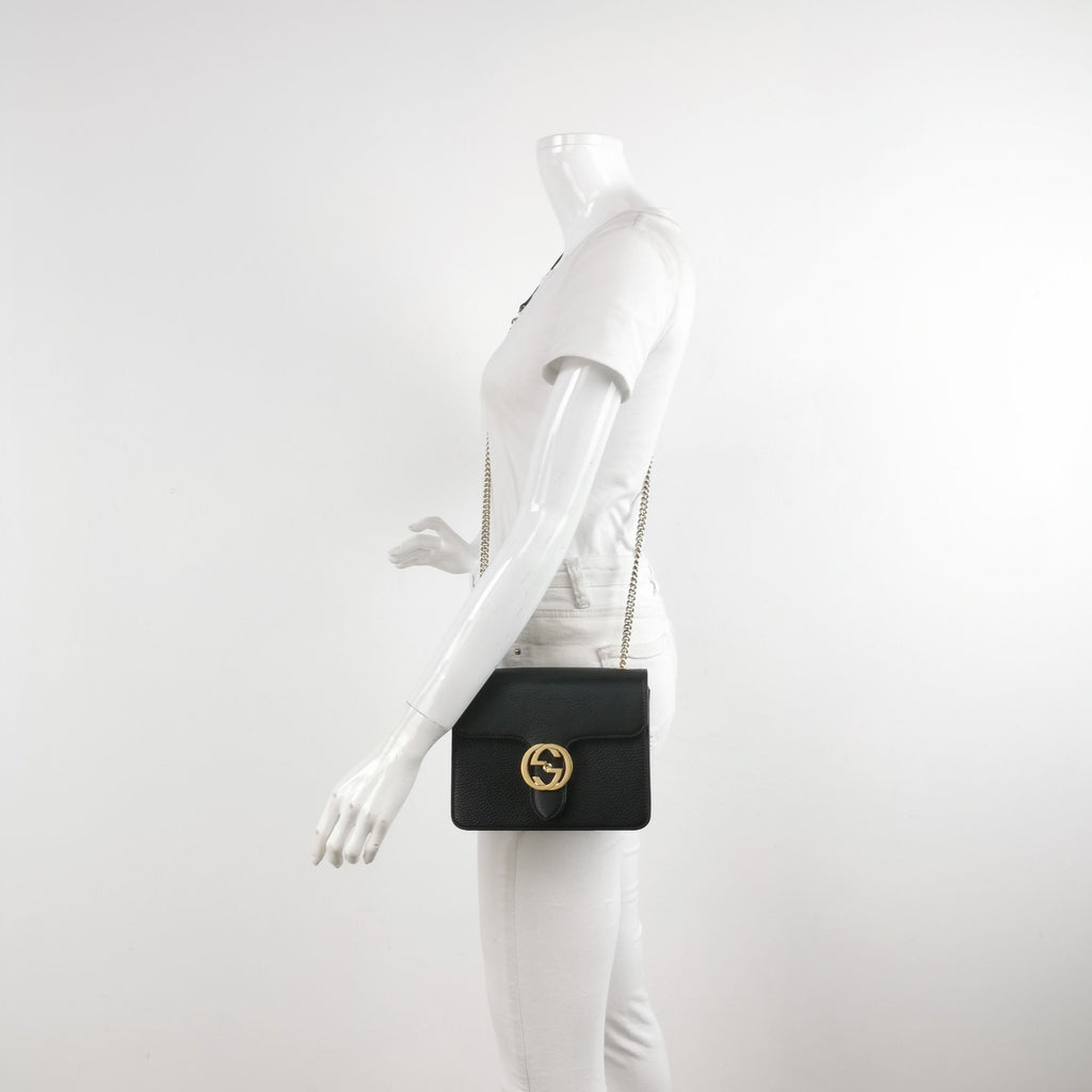 Gucci Interlocking G Small Leather Crossbody Bag 250604781222580