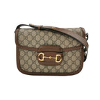 Gucci 1955 Small GG Canvas and Leather Shoulder Bag 250603781221382