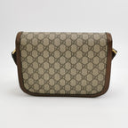 Gucci 1955 Small GG Canvas Horsebit Shoulder Bag 250604781222355