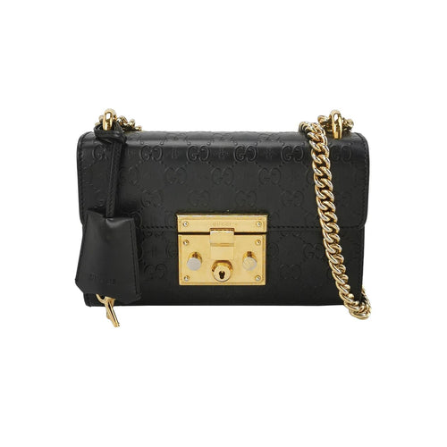 Gucci Padlock Small Leather Solid Shoulder Bag 250528781211518