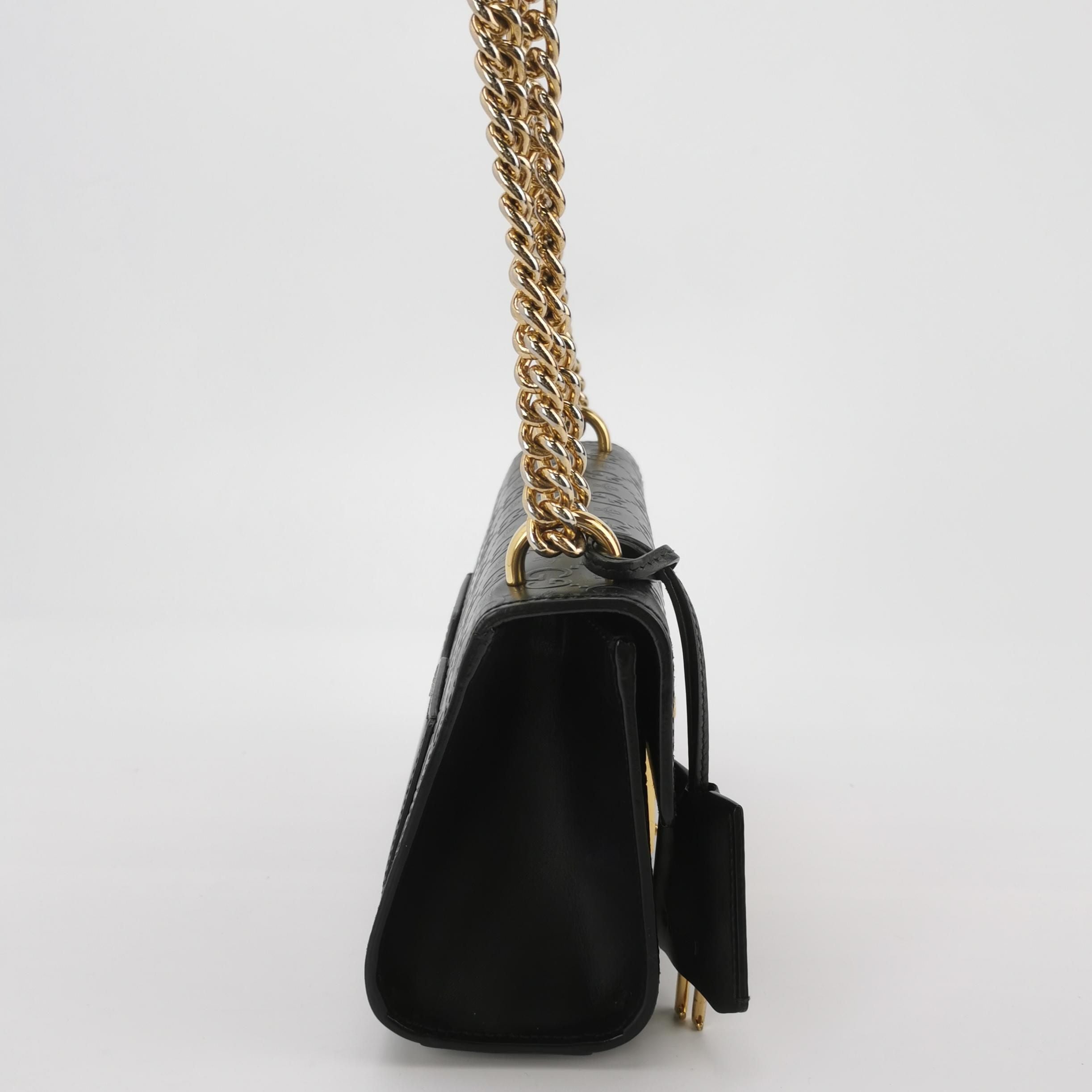 Gucci Padlock Small Leather Solid Shoulder Bag 250528781211518
