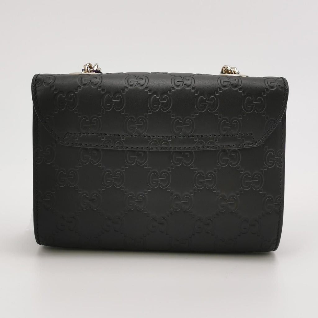 Gucci Emily Mini Leather Crossbody Bag with Tassel and Horsebit Detail 250602781218703