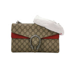 Gucci Dionysus Small GG Supreme Suede Shoulder Bag with Double Tiger Head Buckle 250603781220985