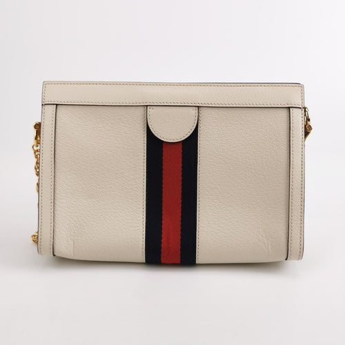 Gucci Ophidia Small Leather and Canvas GG Shoulder Bag 250524781205477