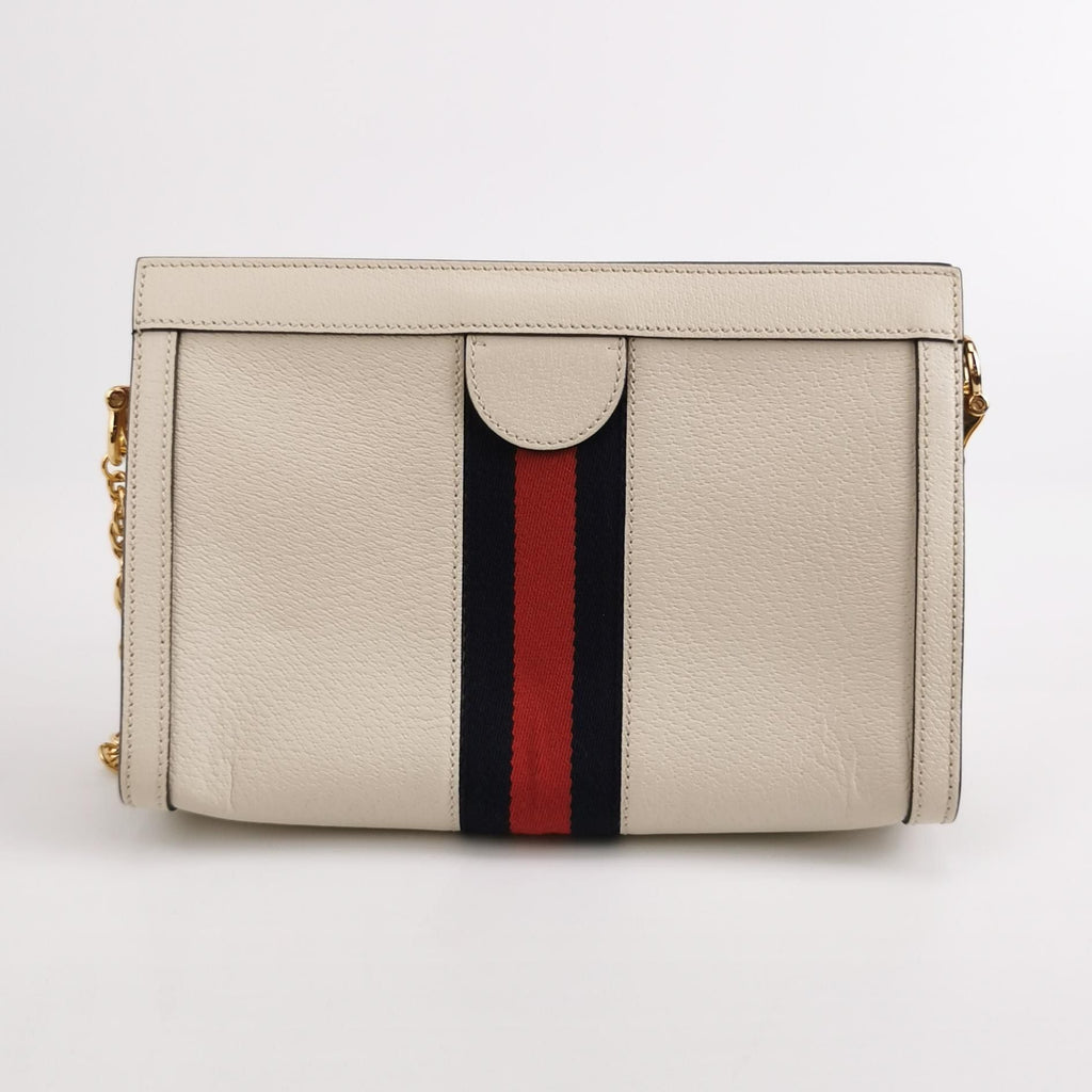 Gucci Ophidia Small Leather and Canvas GG Shoulder Bag 250524781205477