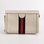 Gucci Ophidia Small Leather and Canvas GG Shoulder Bag 250524781205477