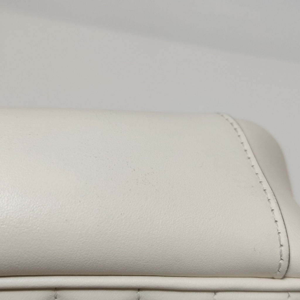Gucci GG Marmont Small Leather Solid Quilted GG Logo Shoulder Bag 067850400767