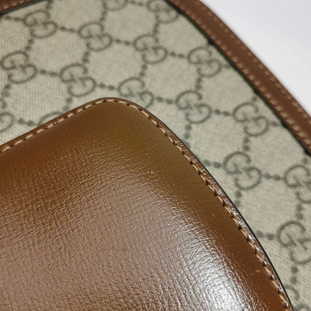 Gucci 1955 Small GG Monogram Horsebit Shoulder Bag 250602781218901