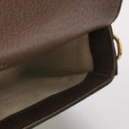 Gucci 1955 Mini Leather Canvas GG Supreme Horsebit Shoulder Bag 250529781214131