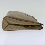 CELINE Macadam Canvas Clutch Bag Beige  68510
