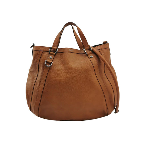 Gucci Leather Solid Logo Shoulder Bag 250611781232346