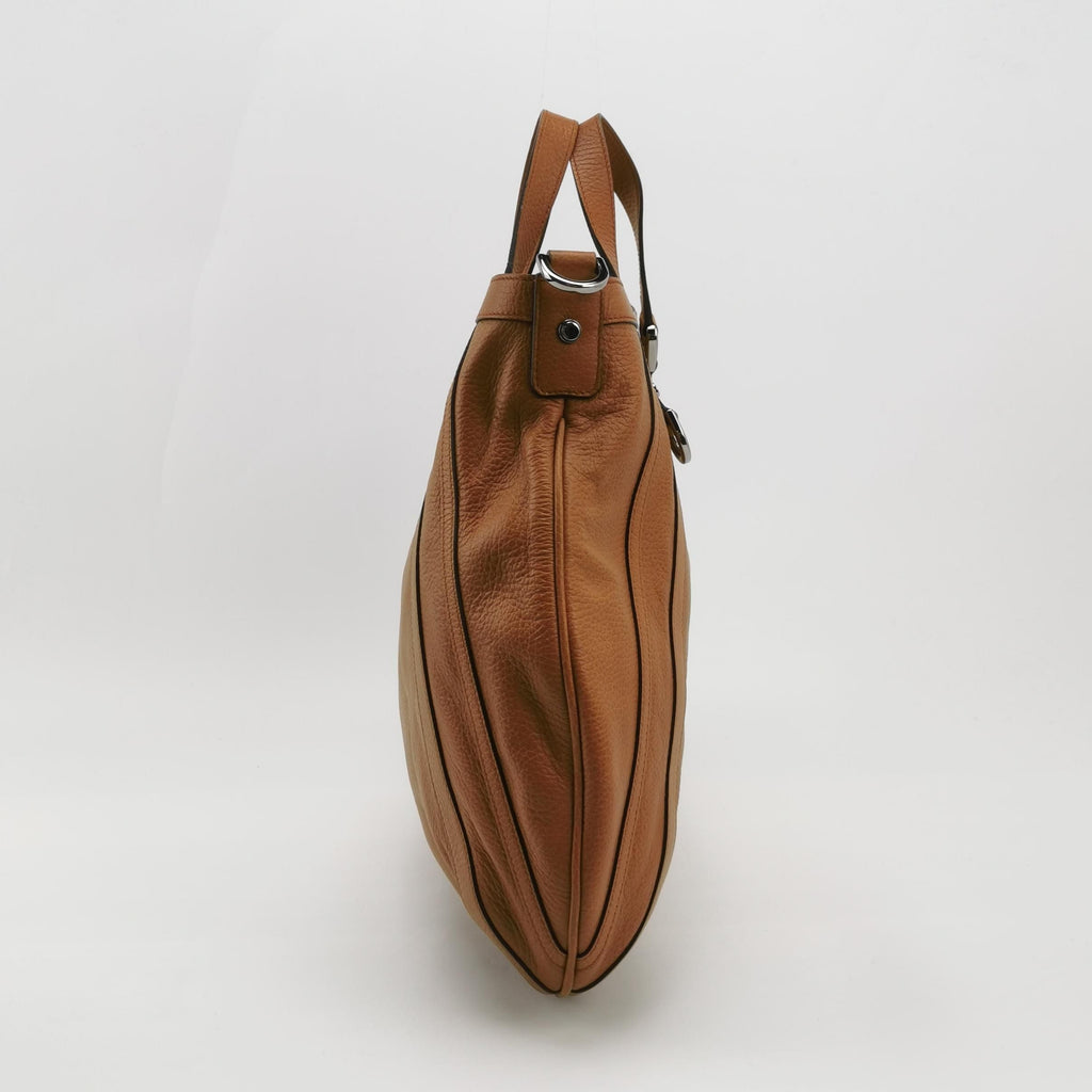 Gucci Leather Solid Logo Shoulder Bag 250611781232346