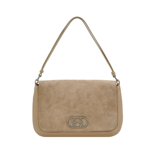 Gucci Suede Solid Shoulder Bag 250609781229920