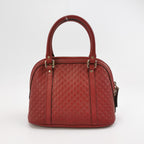 Gucci Leather Solid Pattern GG Logo Shoulder Bag 250607781226884