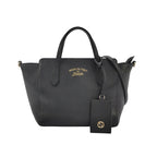 Gucci Swing Leather Logo Shoulder Bag 250527781209835