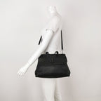 Gucci Daily Leather Bamboo Twist Lock Shoulder Bag 057852500556