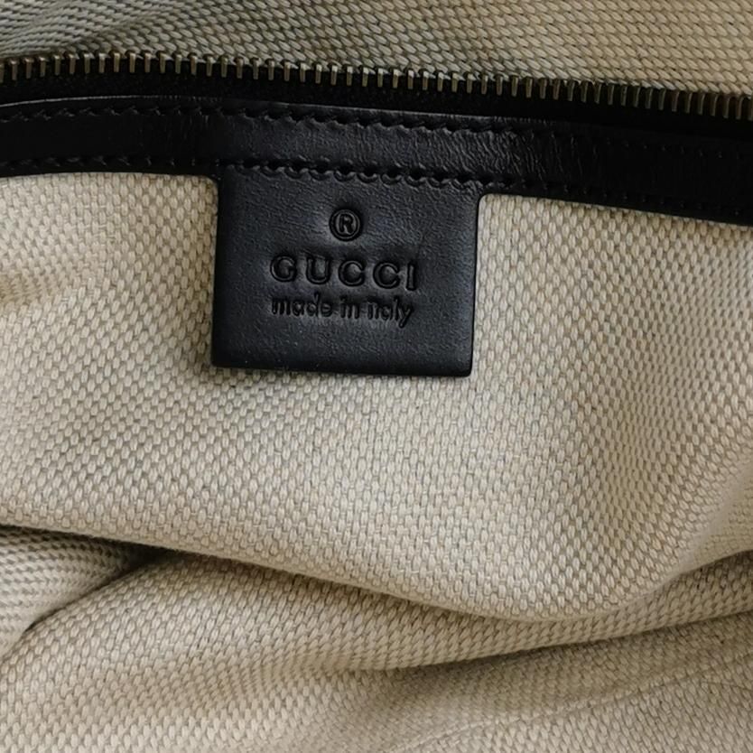 Gucci GG Canvas and Leather Shoulder Bag 250523781205059