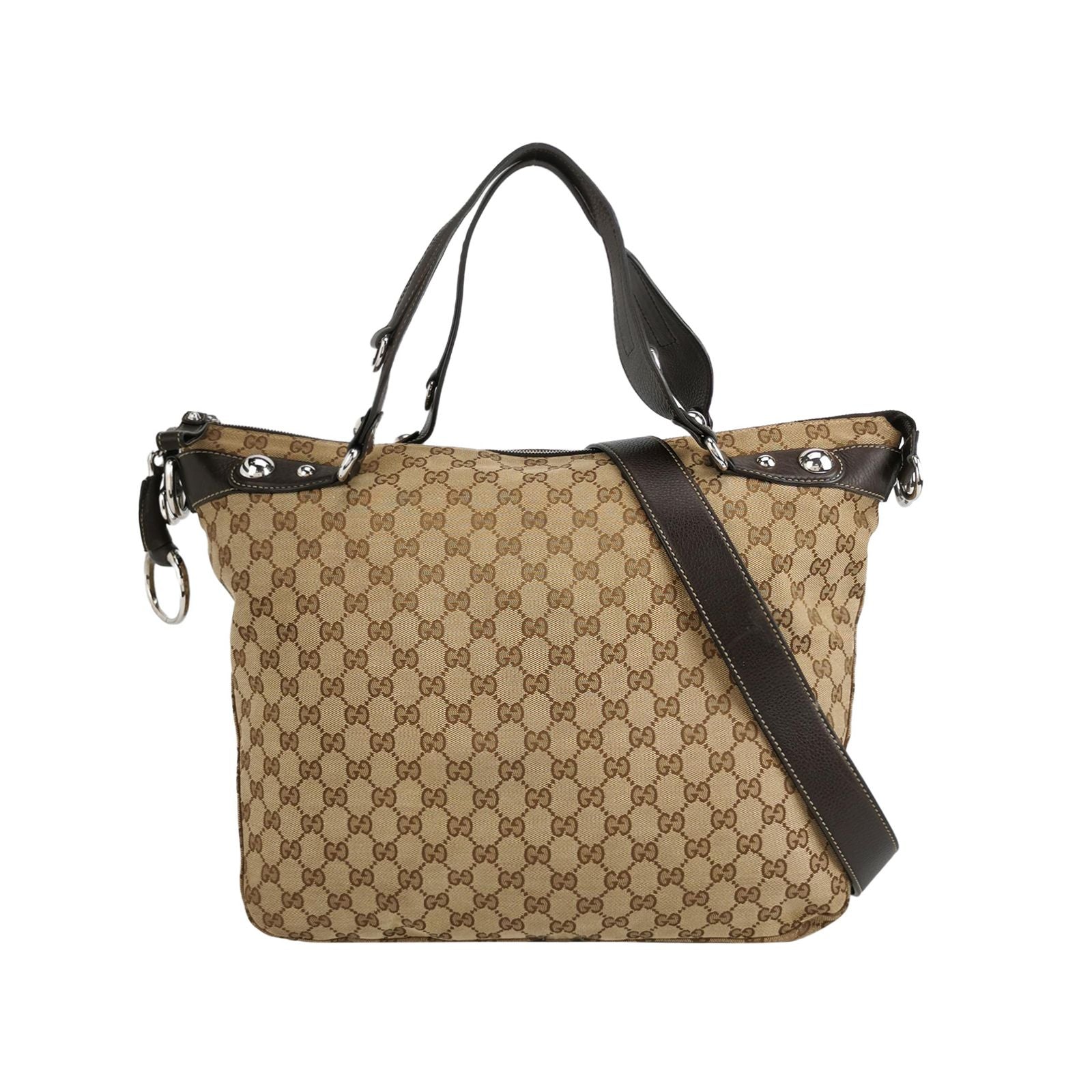 Gucci GG Canvas Shoulder Bag 057852100996