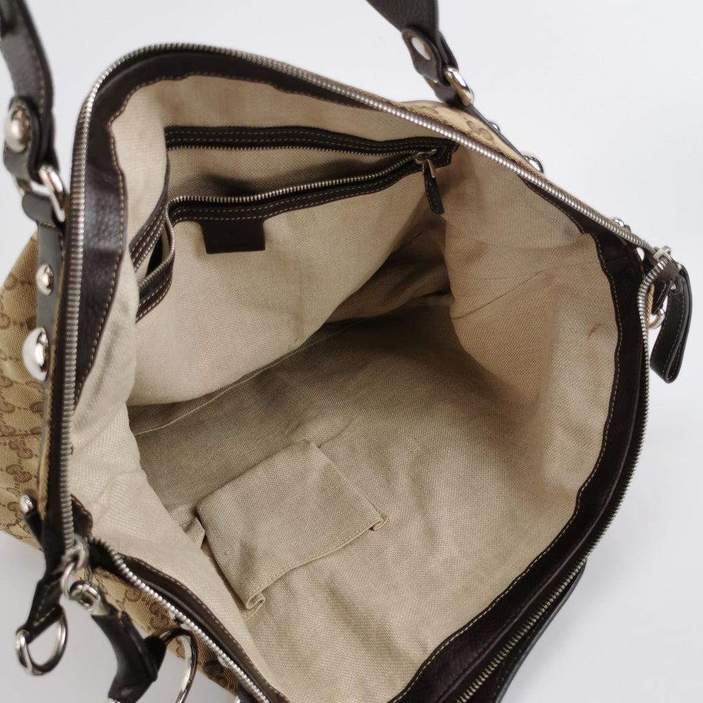 Gucci GG Canvas Shoulder Bag 057852100996