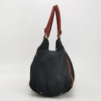 Gucci Abbey Leather and Canvas Shoulder Bag 250416781151802