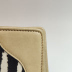 Gucci Zebra Print Leather and Horsehair Shoulder Bag 250522781203564