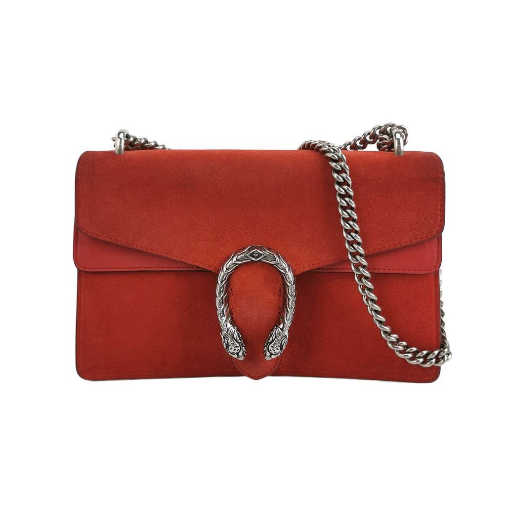 Gucci Dionysus Small Shoulder Bag in Suede with Double Tiger Head Buckle 24082378836066
