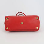 Gucci Solid Leather Shoulder Bag with Studs 250505781178724