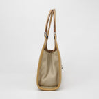Gucci Bardot Leather and Nylon Shoulder Bag 027852600226