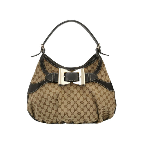 Gucci GG Canvas and Leather Shoulder Bag 250218781068751