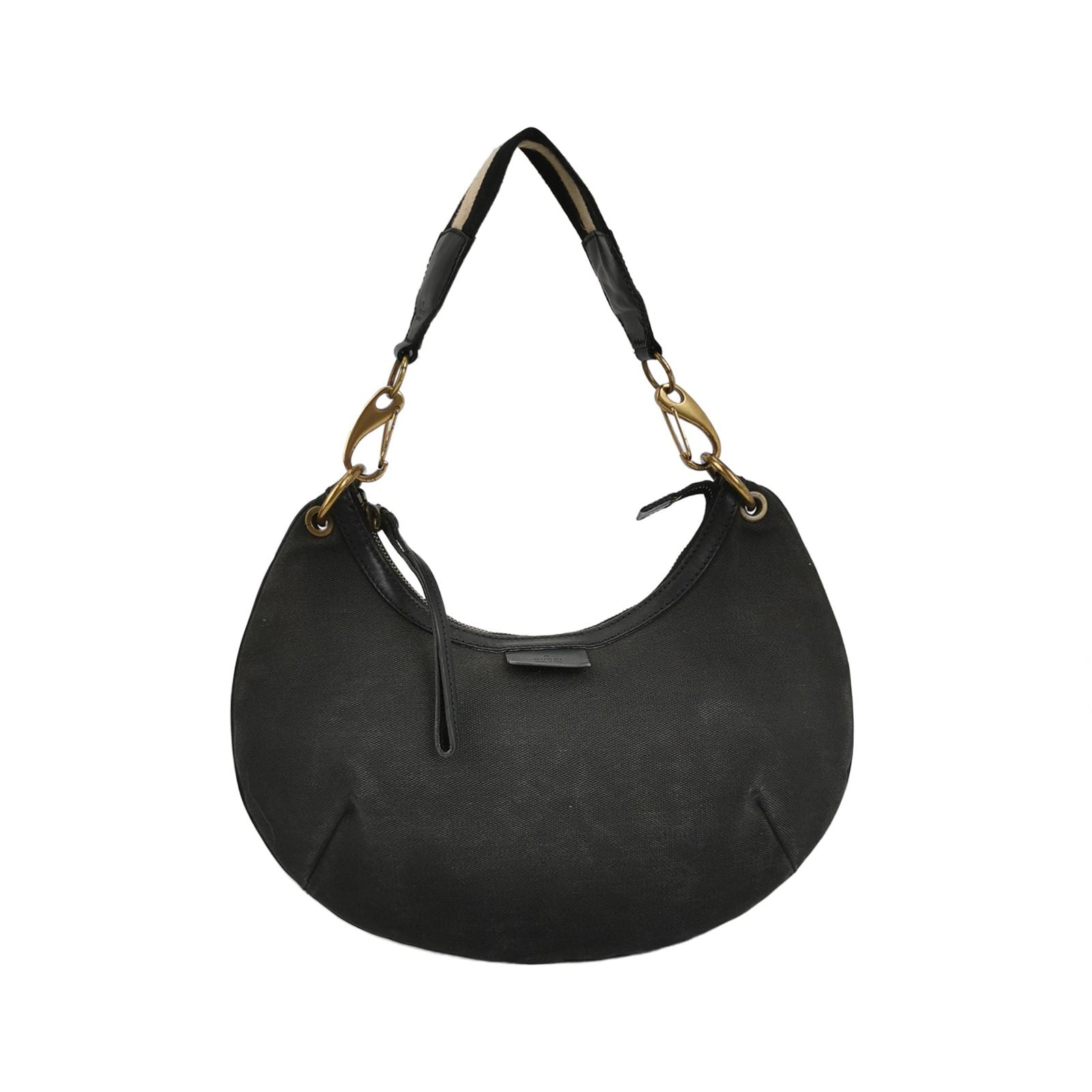 Gucci Leather Canvas Shoulder Bag 250210781057136