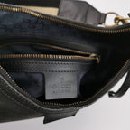 Gucci Leather Canvas Shoulder Bag 250210781057136