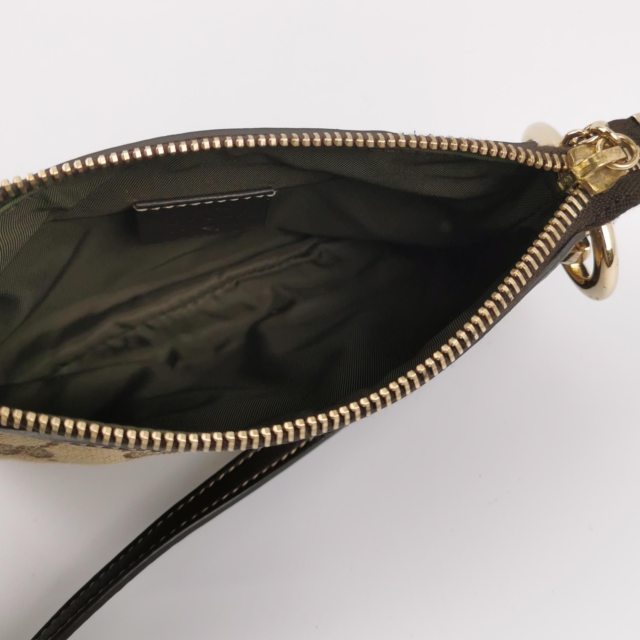 Gucci Interlocking G Leather and Canvas Shoulder Bag 250212781059654
