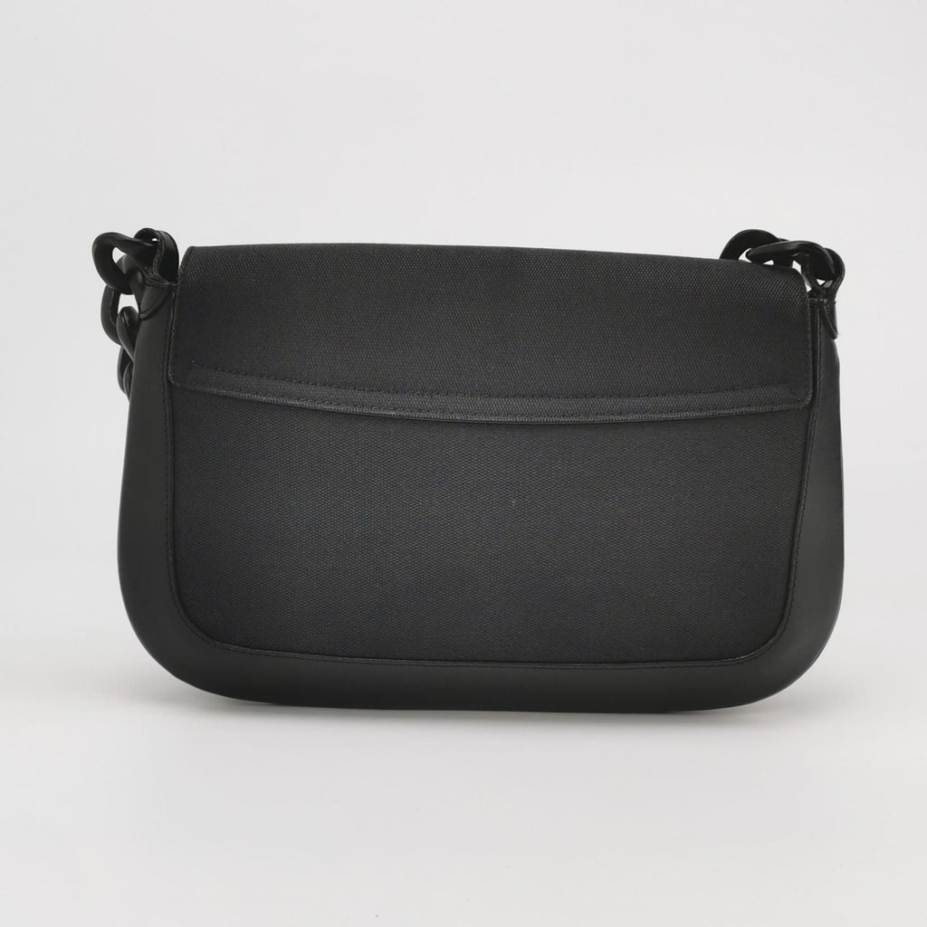 Gucci Leather Canvas Shoulder Bag 250126781043867