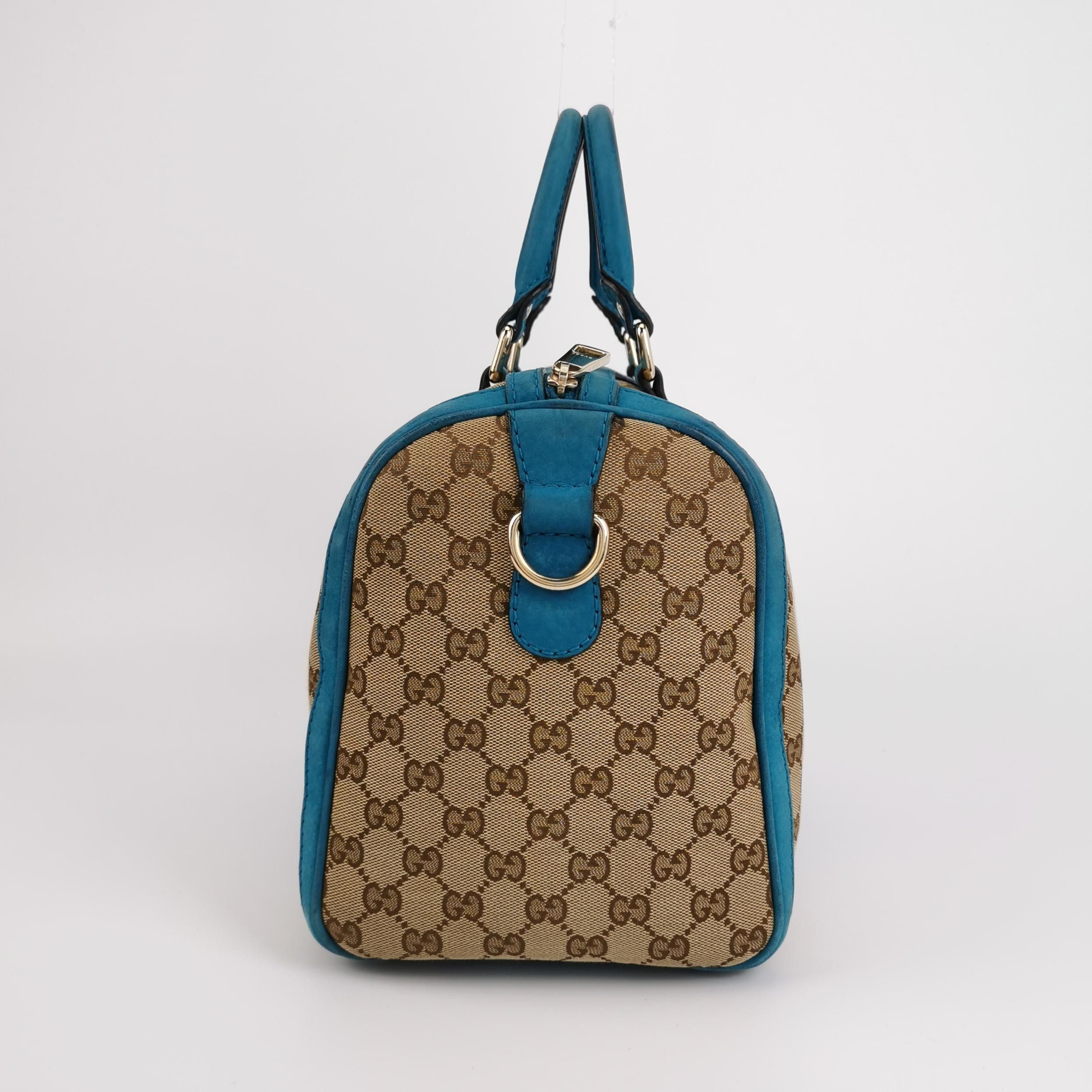 Gucci Ophidia Canvas and Suede GG Shoulder Bag 250123781039760