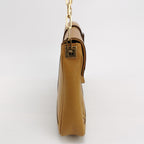 Gucci Leather Solid Print Logo Shoulder Bag 250119781032303