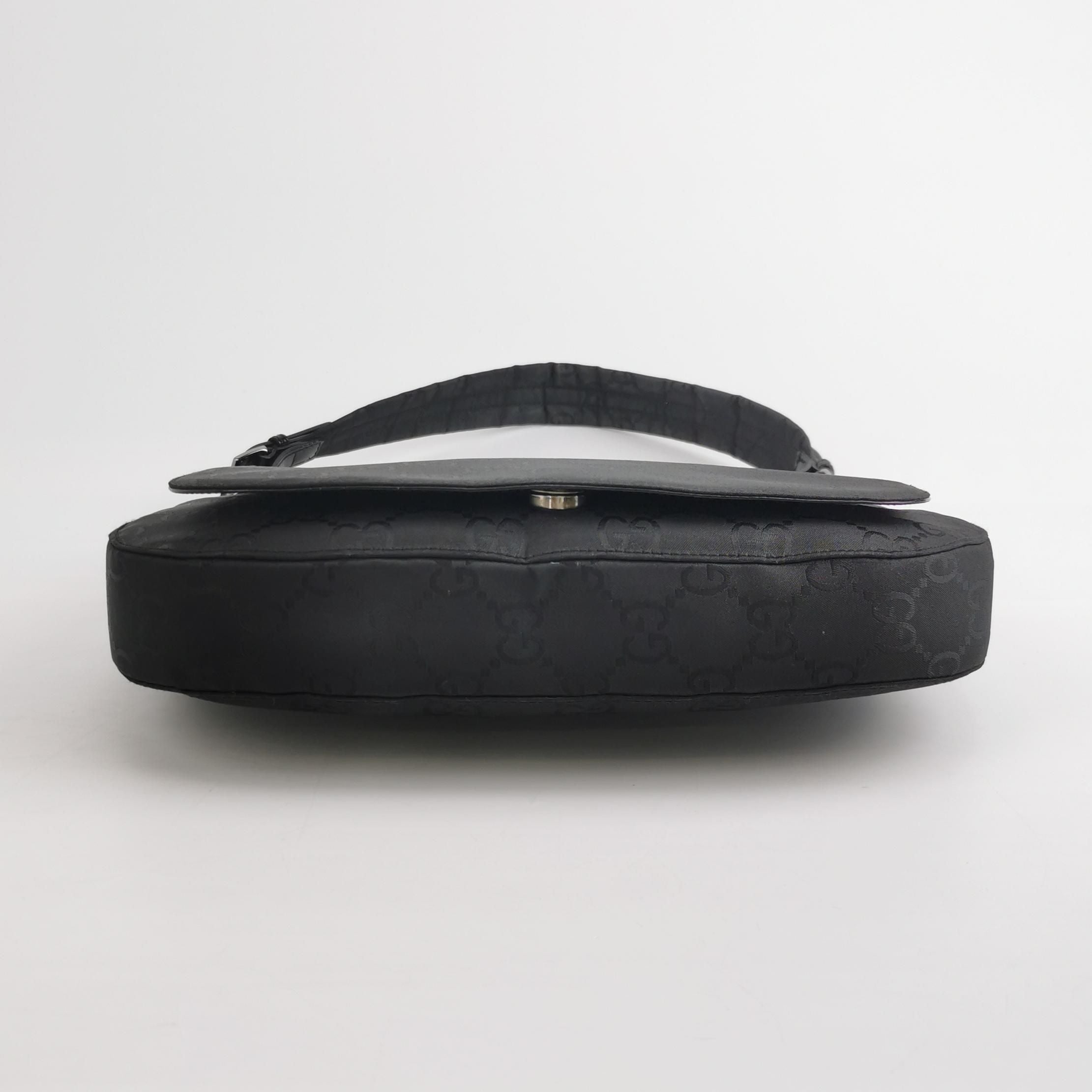 Gucci GG Canvas and Leather Shoulder Bag 250115781026343