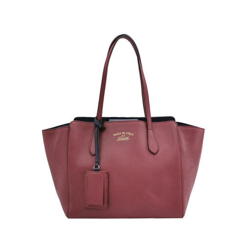 Gucci Swing Leather Logo Tote Shoulder Bag 250106781012920