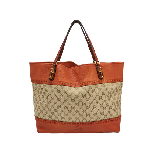 Gucci GG Canvas and Leather Shoulder Bag 250109781017550