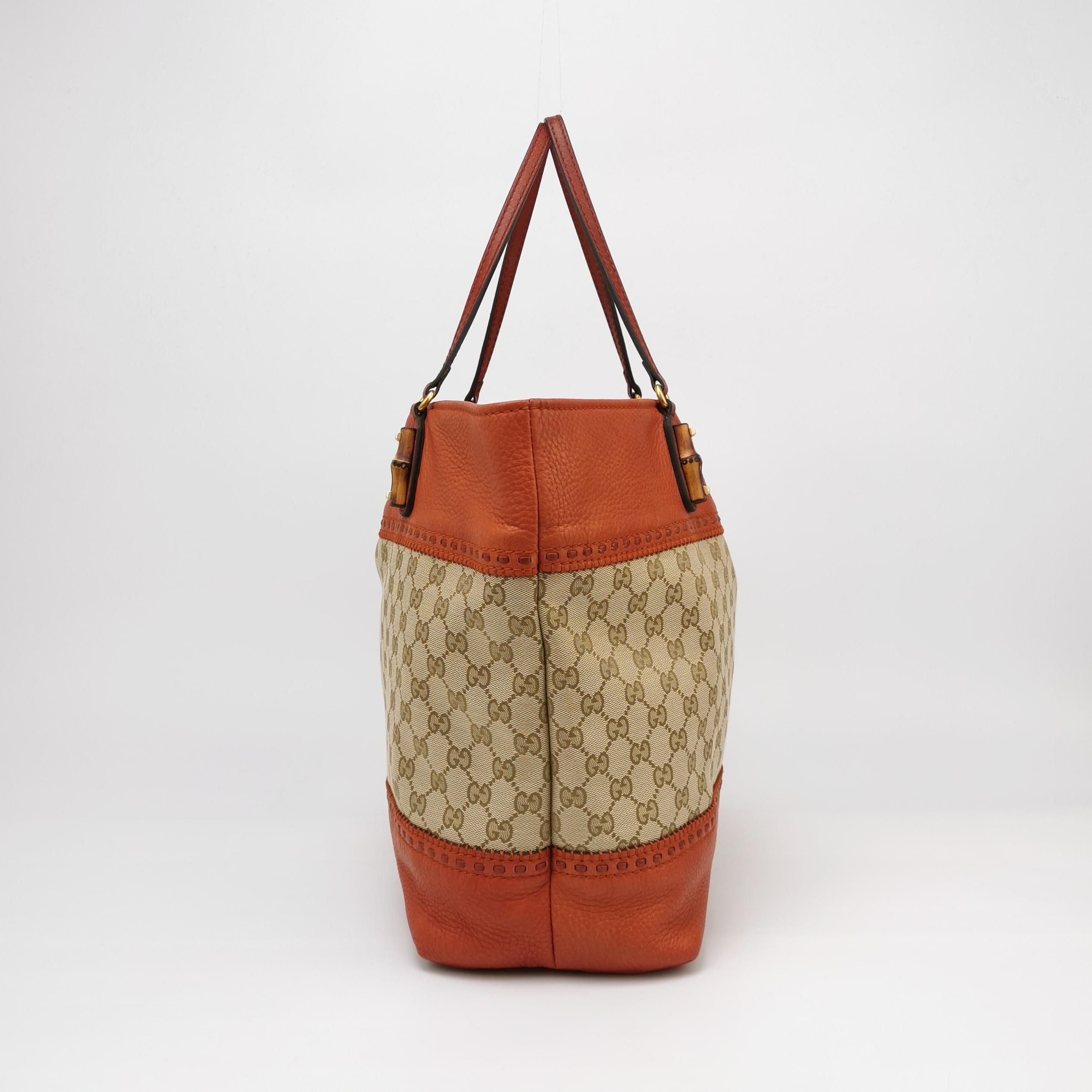 Gucci GG Canvas and Leather Shoulder Bag 250109781017550