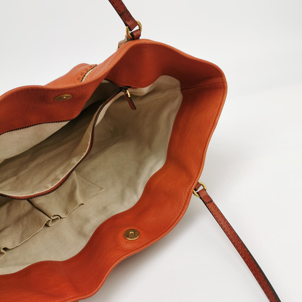 Gucci GG Canvas and Leather Shoulder Bag 250109781017550