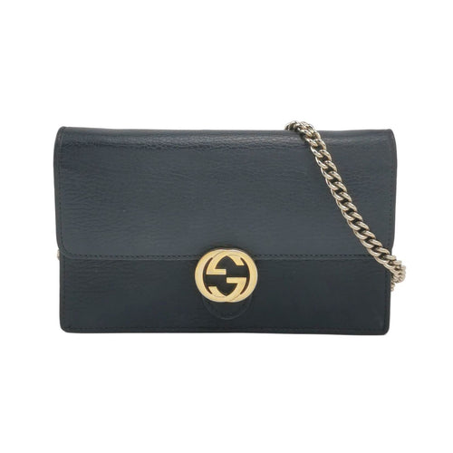 Gucci Interlocking G Leather Shoulder Bag 250107781014830