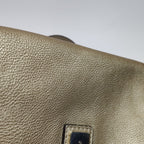 Gucci Bella Series Leather Canvas GG Monogram Woven Handle Shoulder Bag 24121378982157