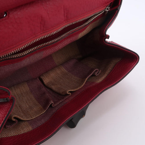Gucci Daily Small Leather Solid Bamboo Twist Lock Crossbody Shoulder Bag 24122678997408