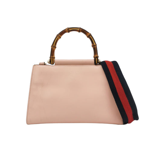 Gucci Nymphaea Bamboo Shoulder Bag 24112578959456
