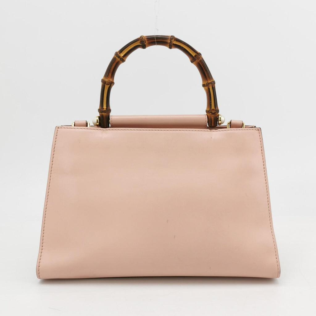 Gucci Nymphaea Bamboo Shoulder Bag 24112578959456