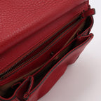 Gucci Leather Crossbody Shoulder Bag with Bamboo Detail and Tassel 24111378942422
