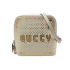 Gucci Guccy Leather Printed Logo Crossbody Bag 24112978964630